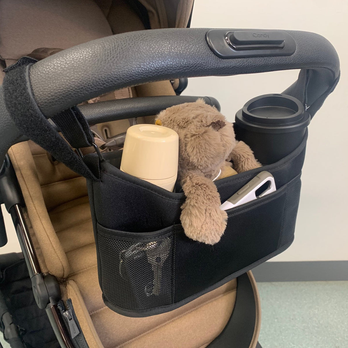 Pram Caddy Black – iCandy Australia - Main Image