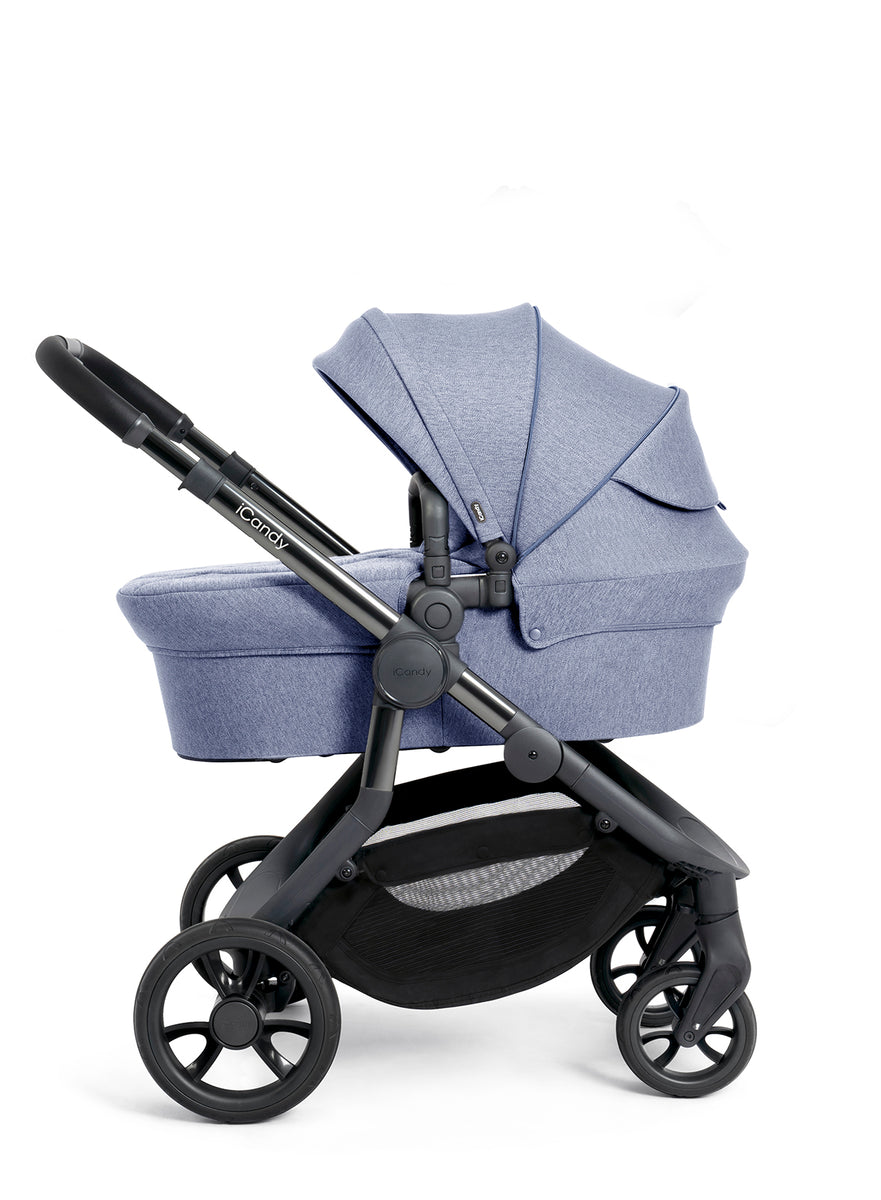 Orange Pram Bundle Mist Blue iCandy Australia