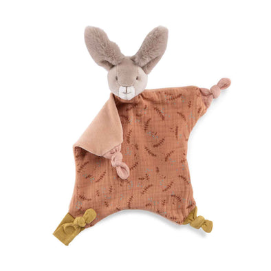 Trois Petits Lapins Rabbit Comforter - Clay