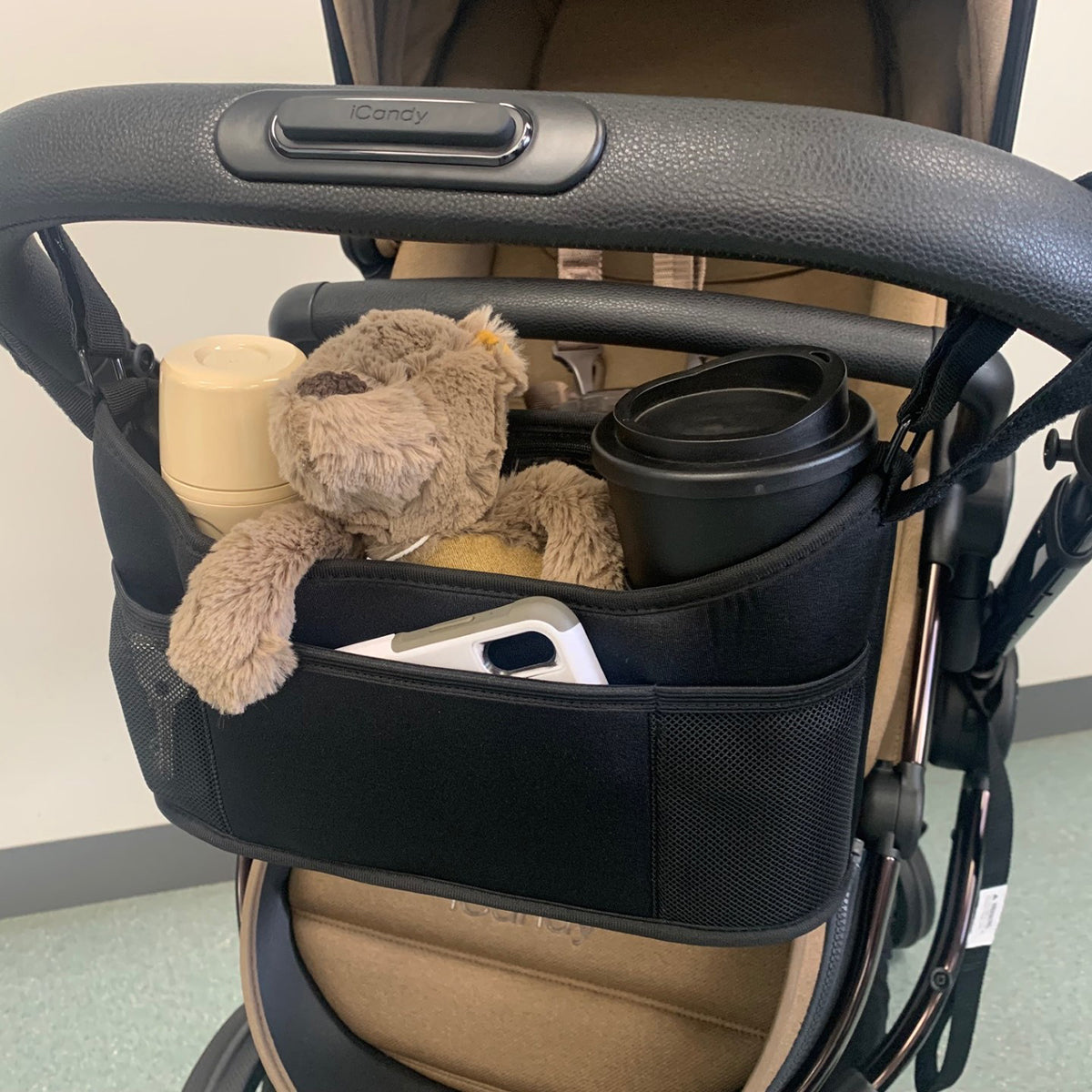 Pram Caddy - Black