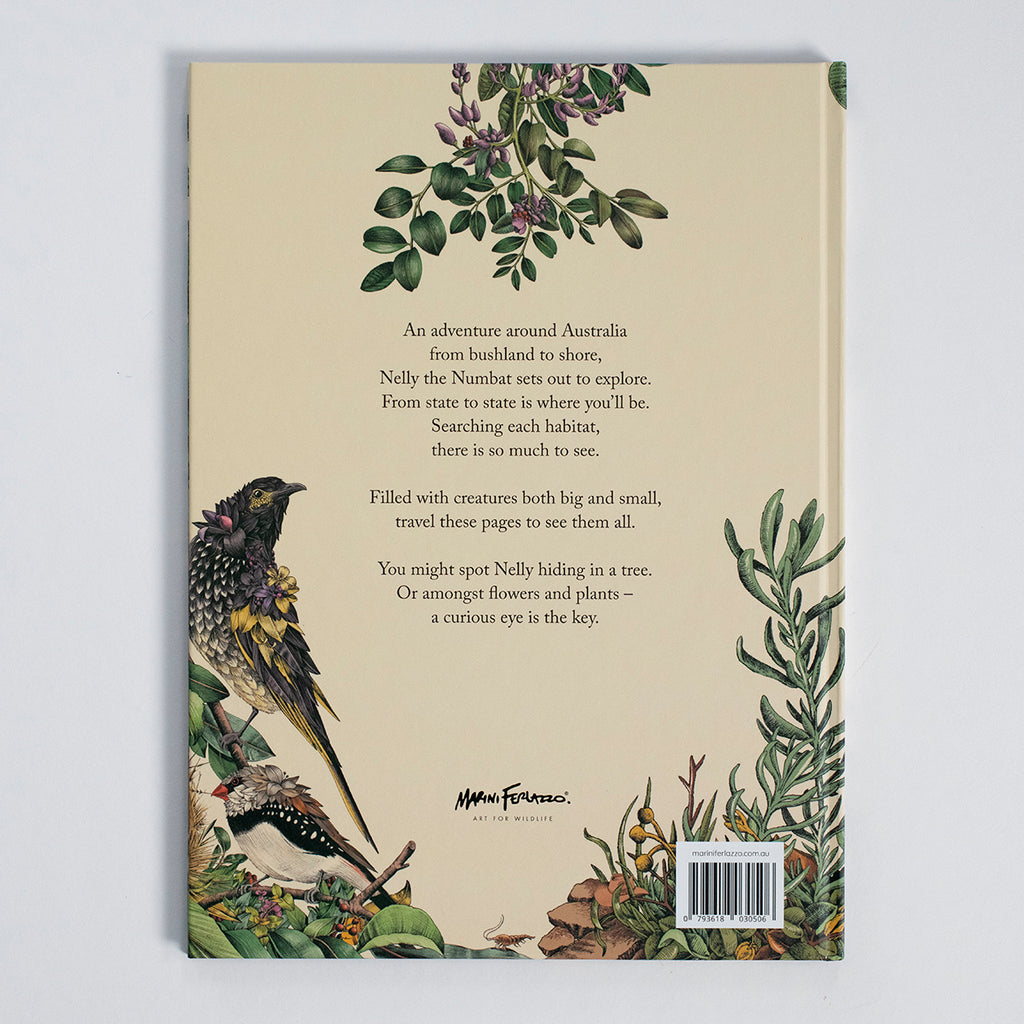 Nelly the Numbat - Search & Find Book