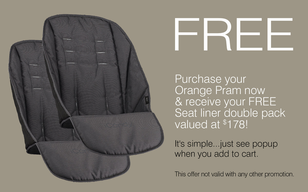 Orange 4 Pram - Rose