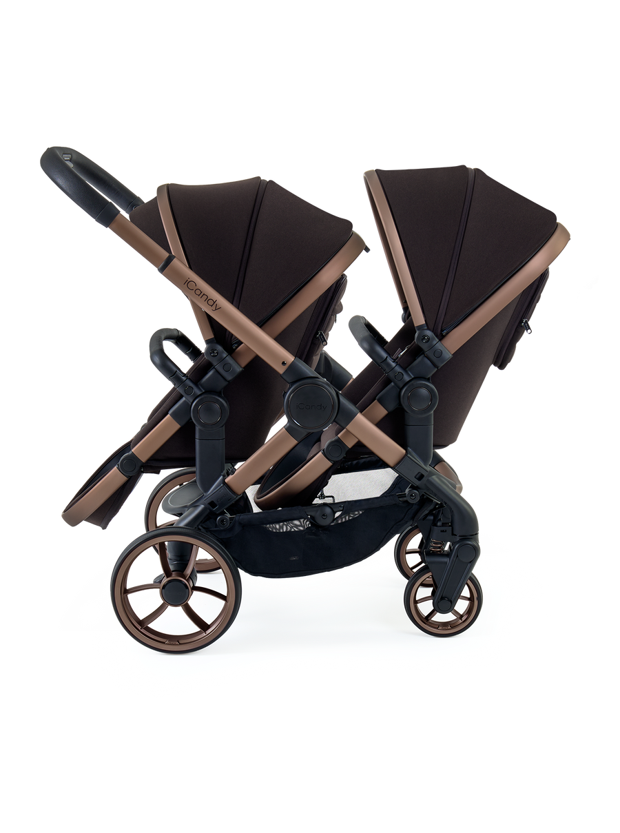 Peach 7 Pram - Pecan