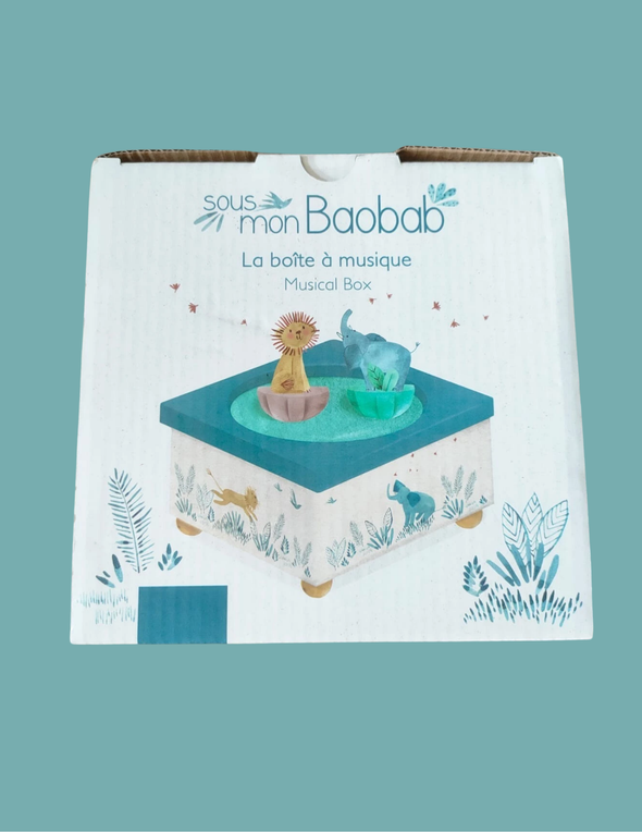 Sous mon Baobab musical box