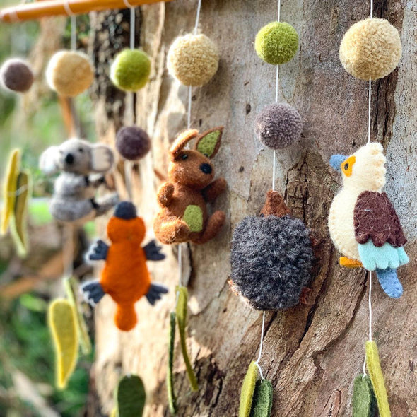 Baby Cot Mobile - Australian Animals