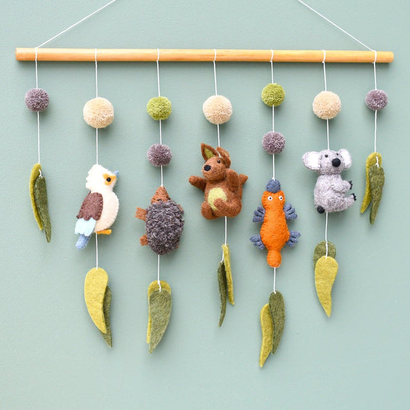 Baby Cot Mobile - Australian Animals