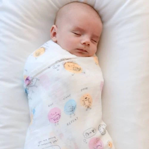 Organic Bamboo Cotton Swaddle