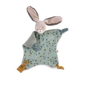 Trois Petits Lapins Rabbit Comforter - Sage