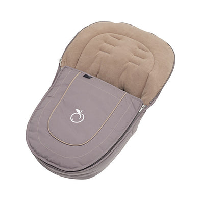 Peach Jogger Footmuff - Glacier