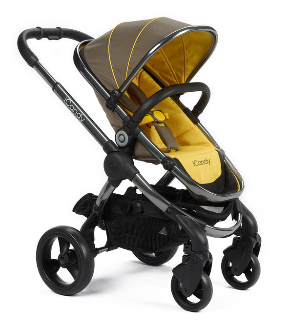 Peach Pushchair Honeycomb - Space Grey