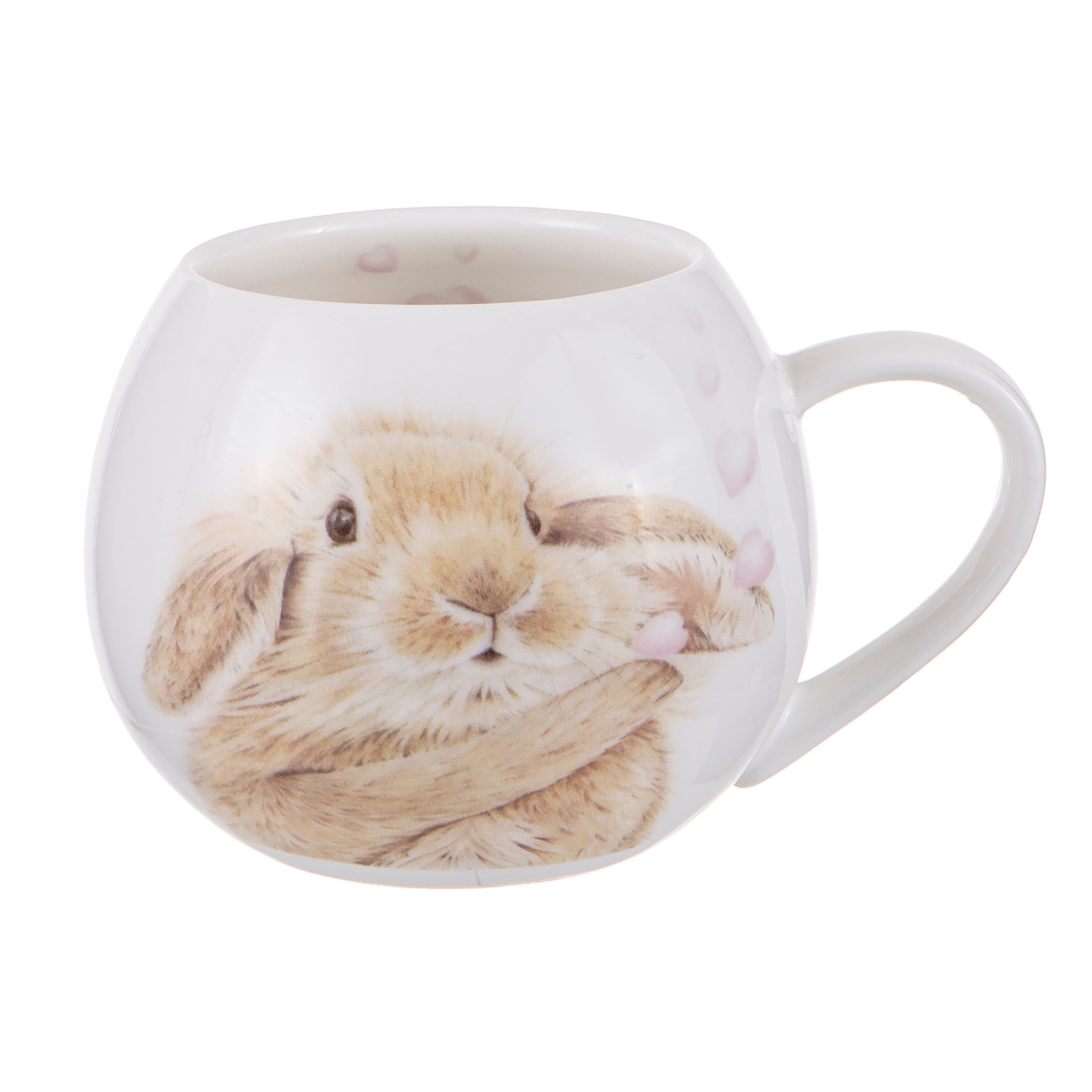 Bunny Hearts Ceramic 4 Piece Kids Set