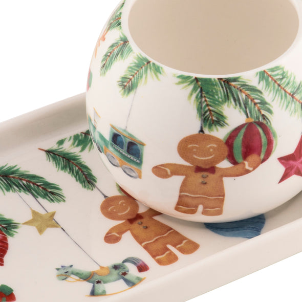 Hanging out for Christmas - Mug & Plate Set