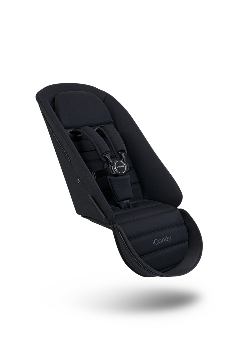 Peach 7 2nd Seat Fabric - Black