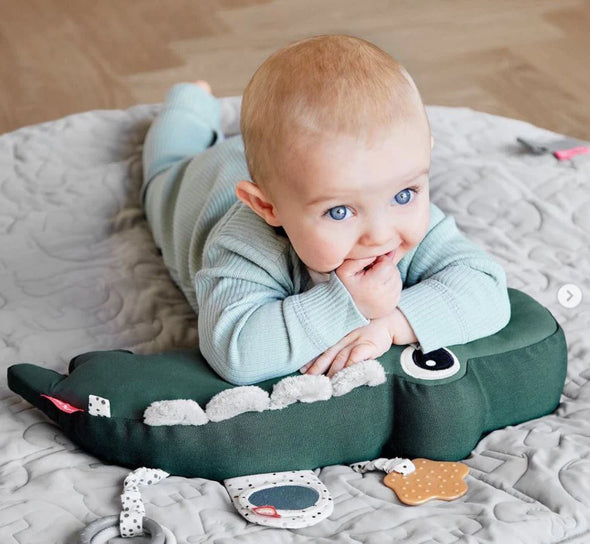 Tummy Time Activity - Croco - Green