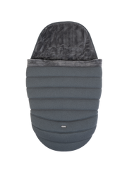 Peach 7 Footmuff - Dark Grey