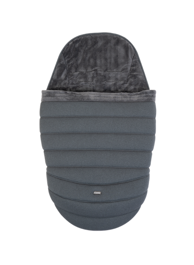 Peach 7 Footmuff - Dark Grey