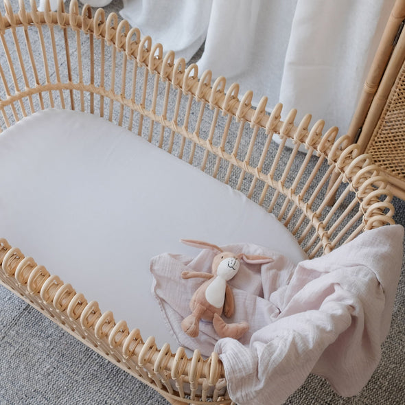 Bamboo Bassinet Fitted Sheet