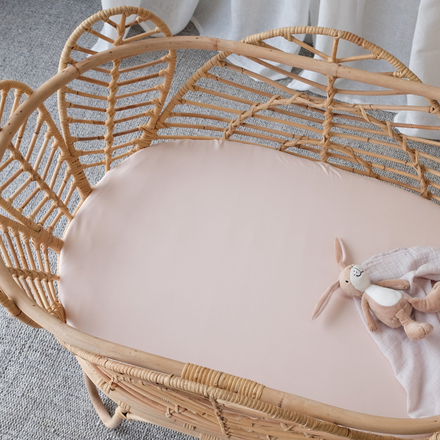 Bamboo Bassinet Big Bamboo Cradle Nincane Furnistore