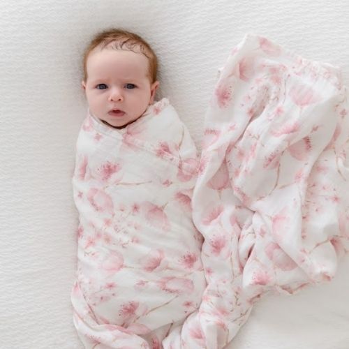 Organic Bamboo Cotton Swaddle