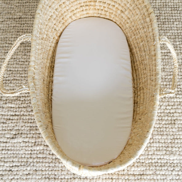 Moses Fitted Sheet - White