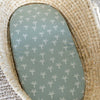 Moses Basket Fitted Sheet - Sage Palms