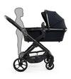 Peach 7 Pram - Black