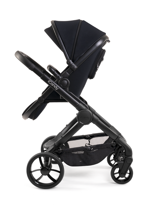 Peach 7 Pram - Black