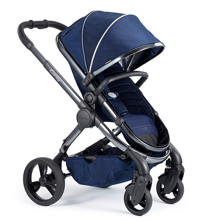 Peach Pushchair & CCFabric Phantom - Indigo