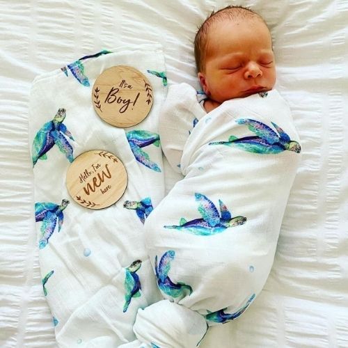 Organic Bamboo Cotton Swaddle