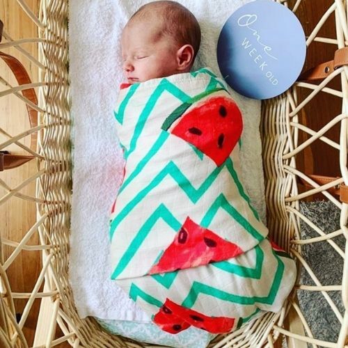 Organic Bamboo Cotton Swaddle