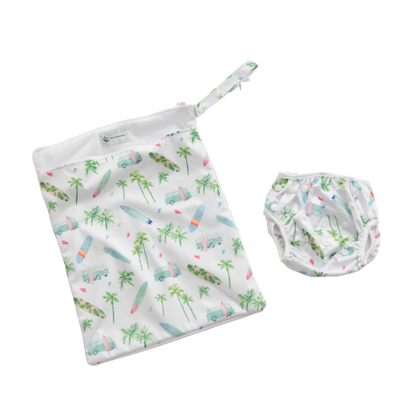 Reusable Swim Nappy & Wet Bag