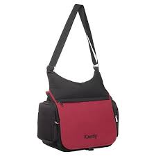 Peach Jogger Change Bag - Cranberry