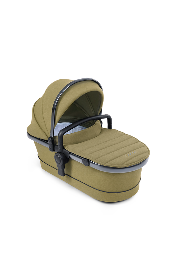 Peach 7 2nd Carrycot Fabric - Olive Green