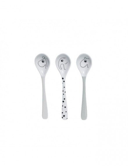 3 Spoon Set, Happy Dots