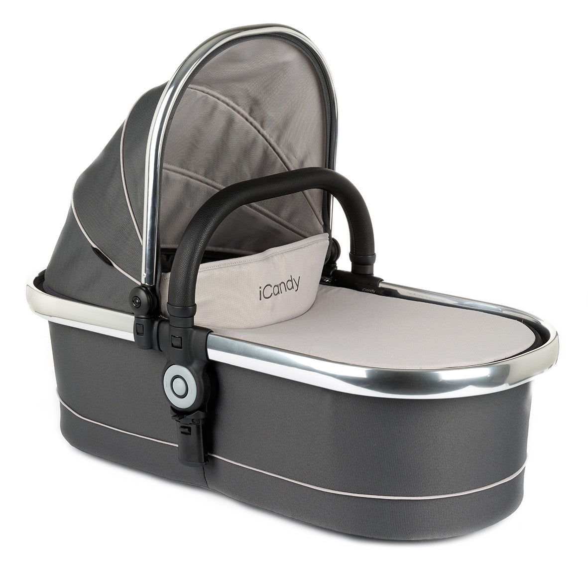 Peach Carrycot Truffle Grey iCandy Australia