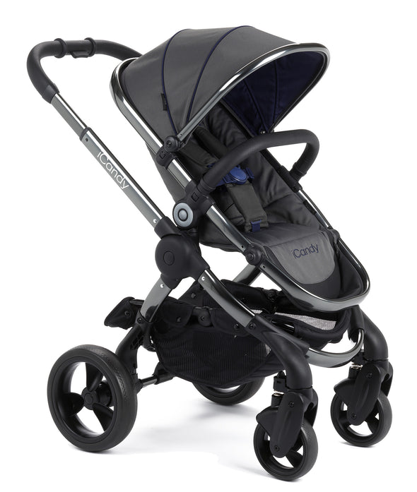 Peach Pushchair Moonlight - Space Grey