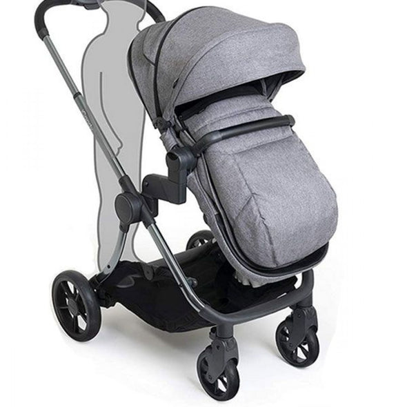 Lime 21 Footmuff Charcoal