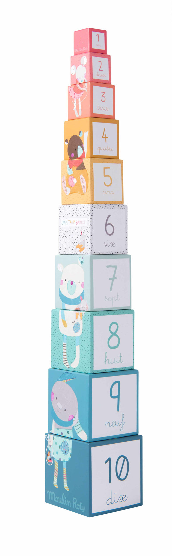 Jolis Trop Beaux Stack Up Cubes