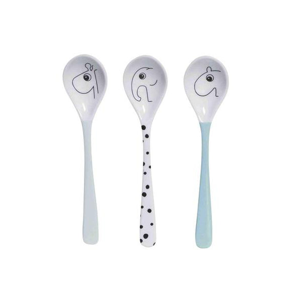 3 Spoon Set, Happy Dots